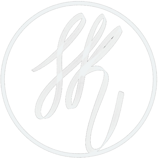 Logo of Jocasta King,slow burn greek mythology inspired romantasy author. White circle with the letters J K written inside.